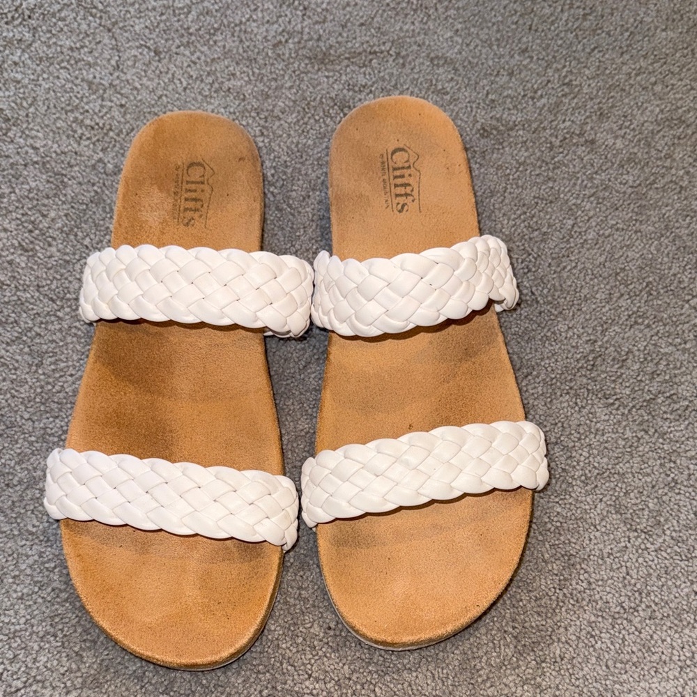 Cliffs by White Mountain Braided Sandals